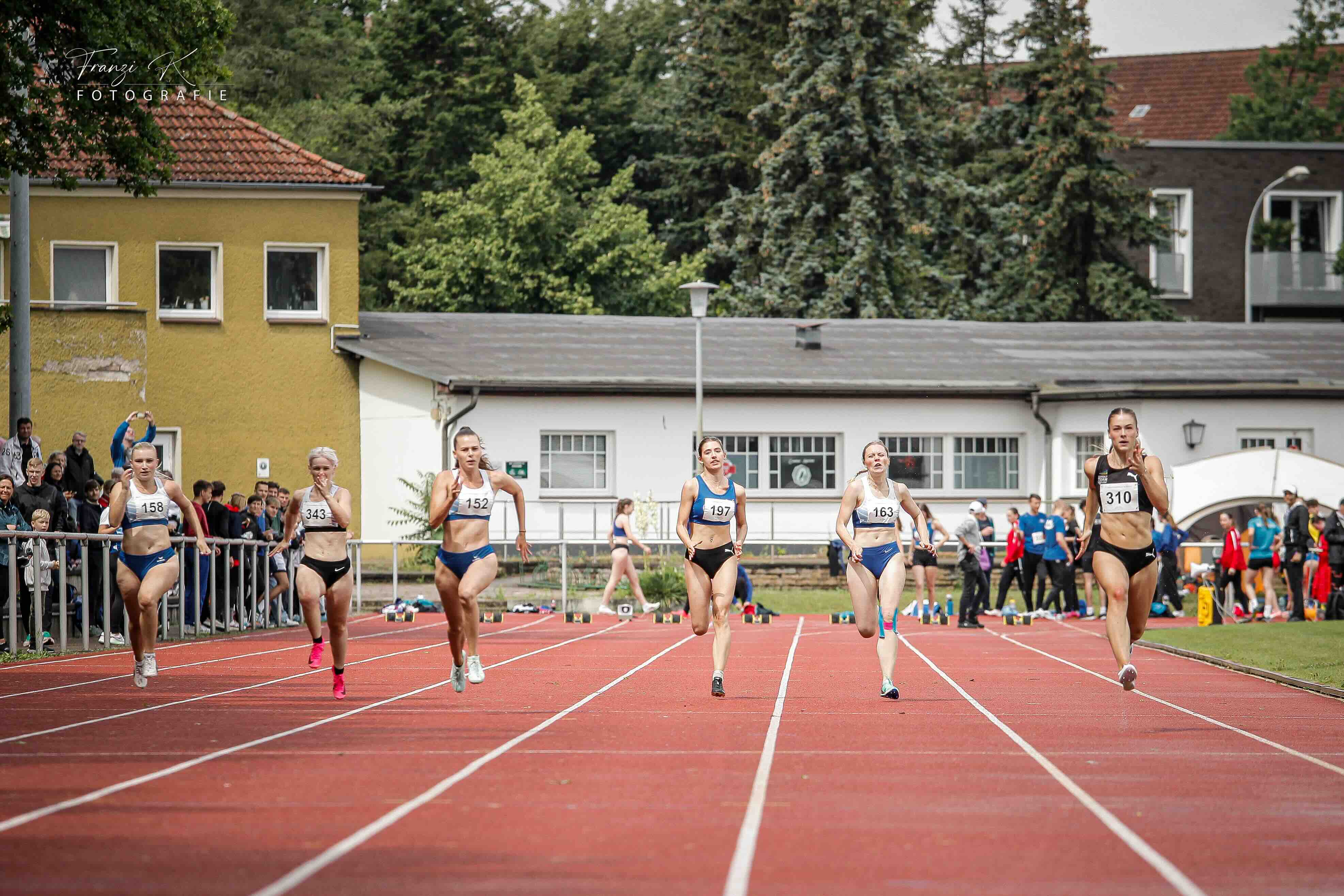 Sprinterinnen beim Funkerbergmeeting der WSG 81
