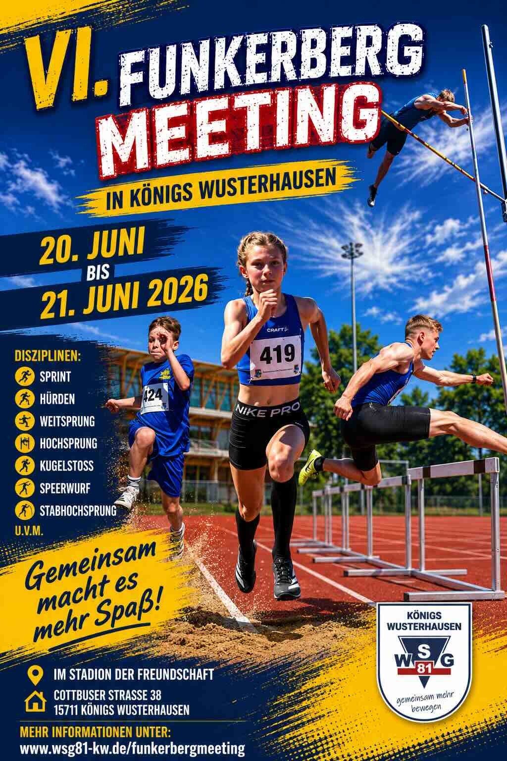 WSG 81 – plakate & stadionplan., Bild 2